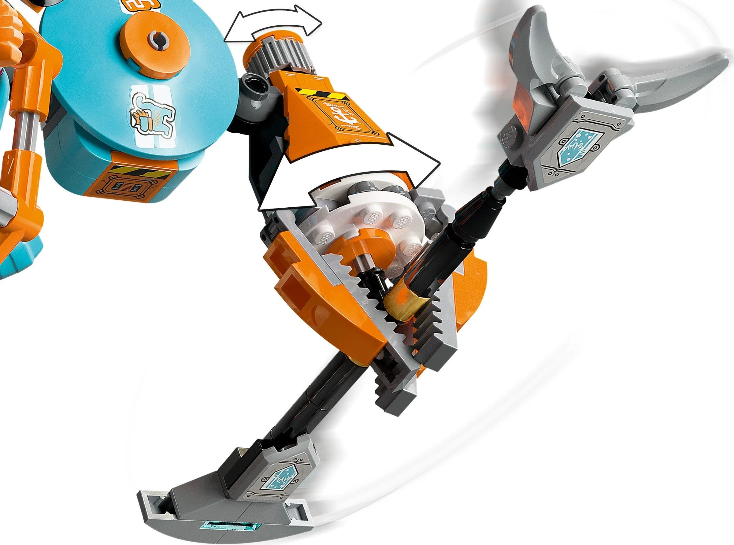 LEGO® 80025 Kid Lego Monkie Kid Mocarny Mech Sandy'egp - zdjęcie 8