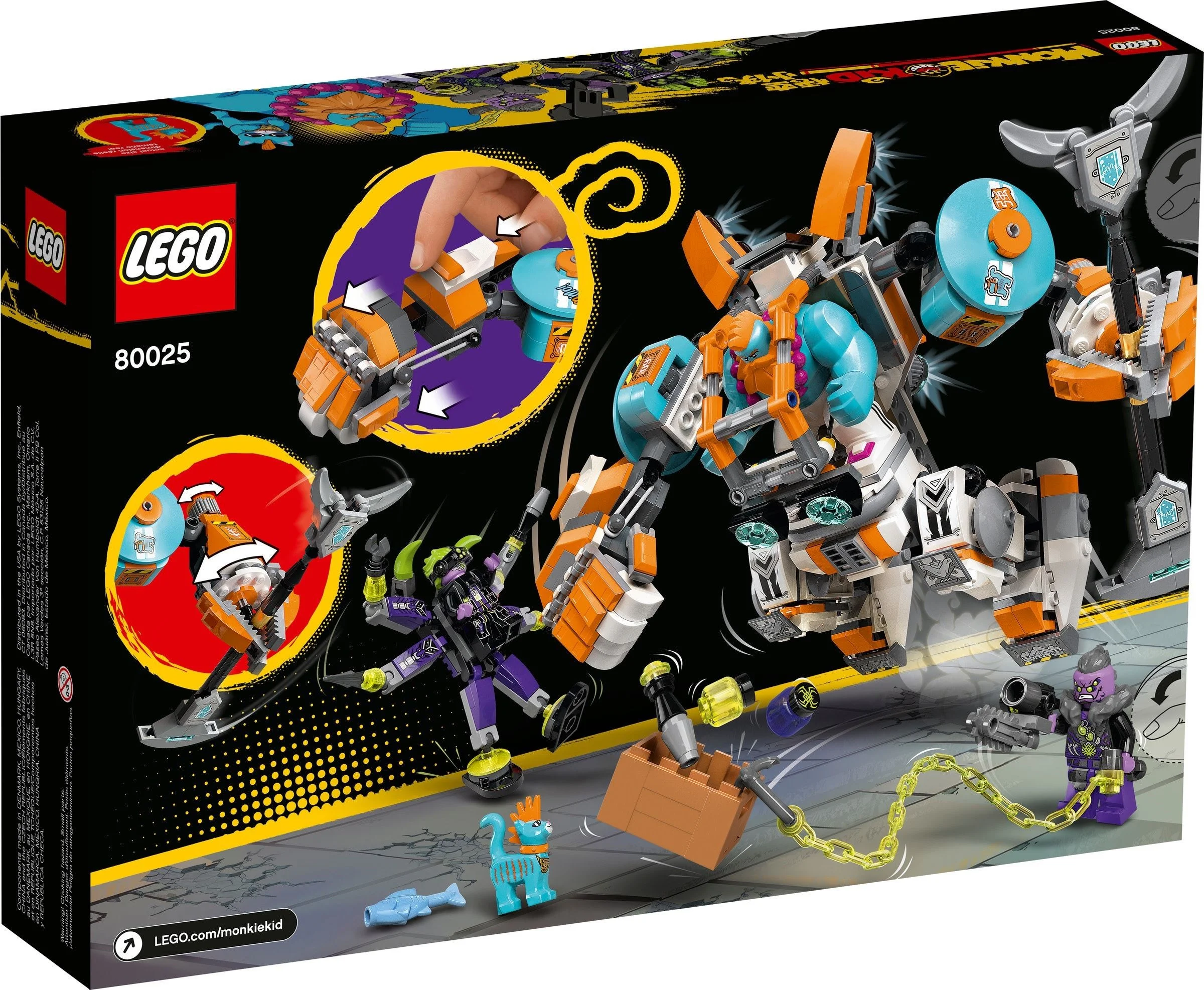 LEGO® 80025 Kid Lego Monkie Kid Mocarny Mech Sandy'egp - zdjęcie 10