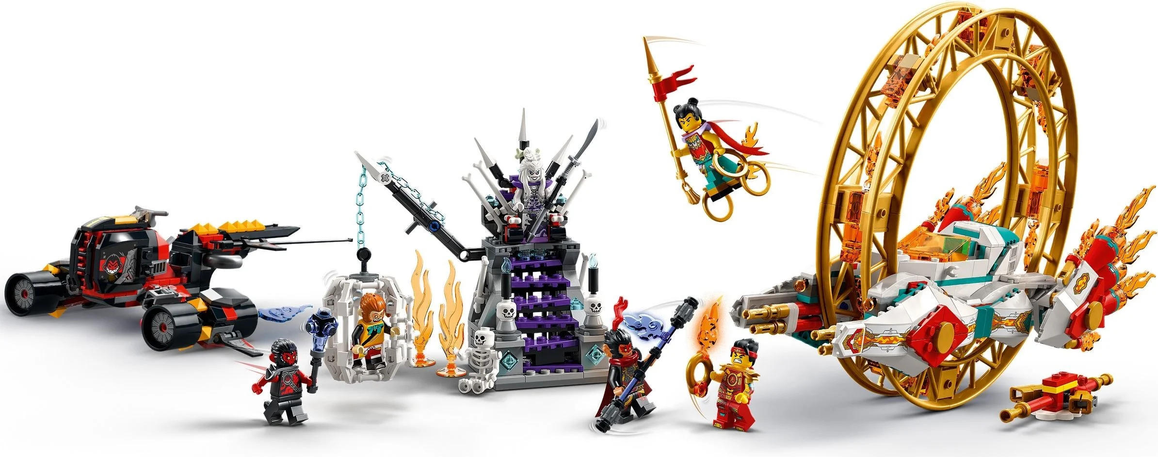 LEGO® 80034 Oryginalne Lego Monkie Kid Ognisty pierścień Nezhy Klocki Nowe - zdjęcie 5