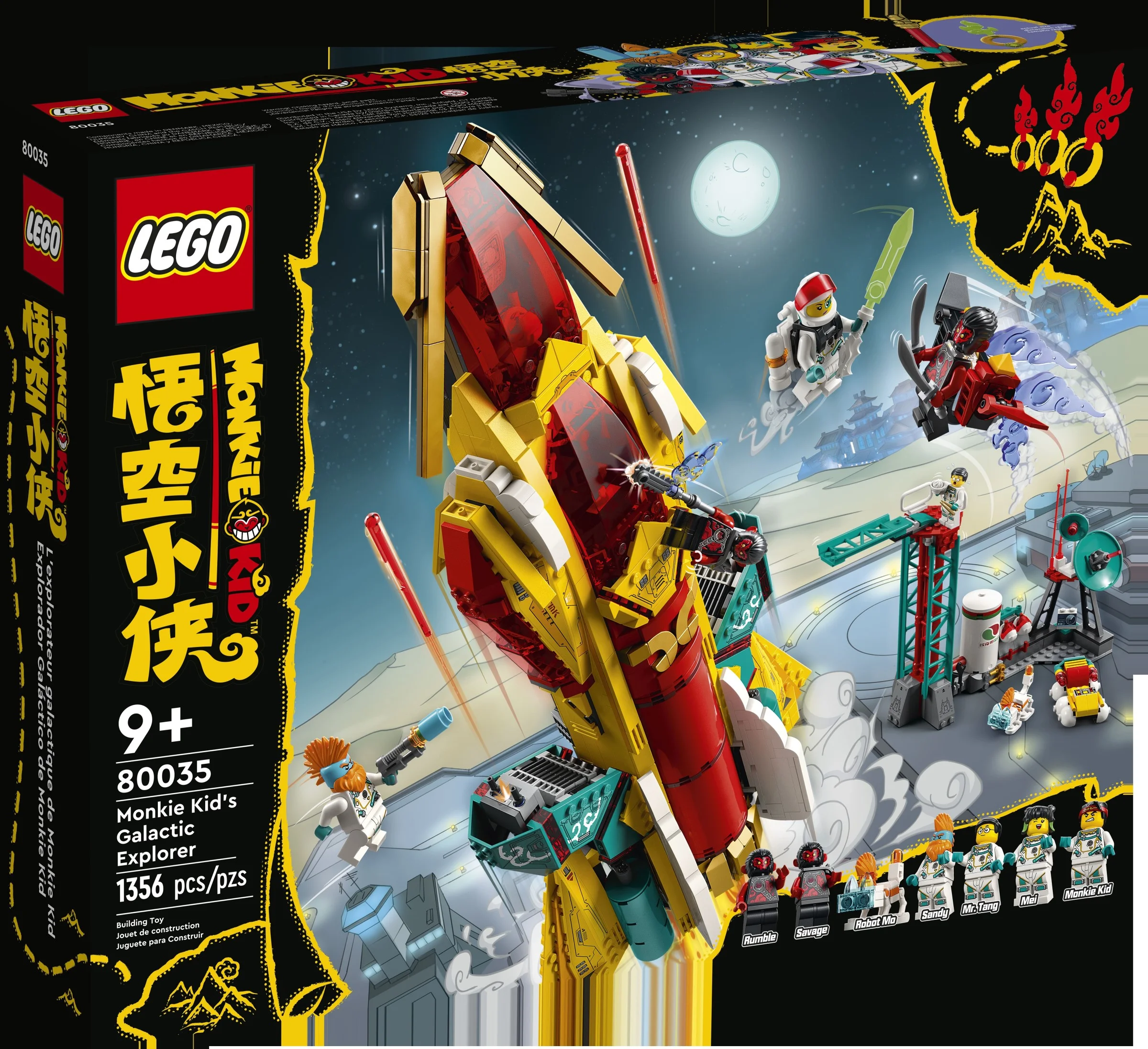 LEGO® 80035 Lego Monkie Kid Galaktyczny Odkrywca Monkie Kida ----- Outlet - zdjęcie 3