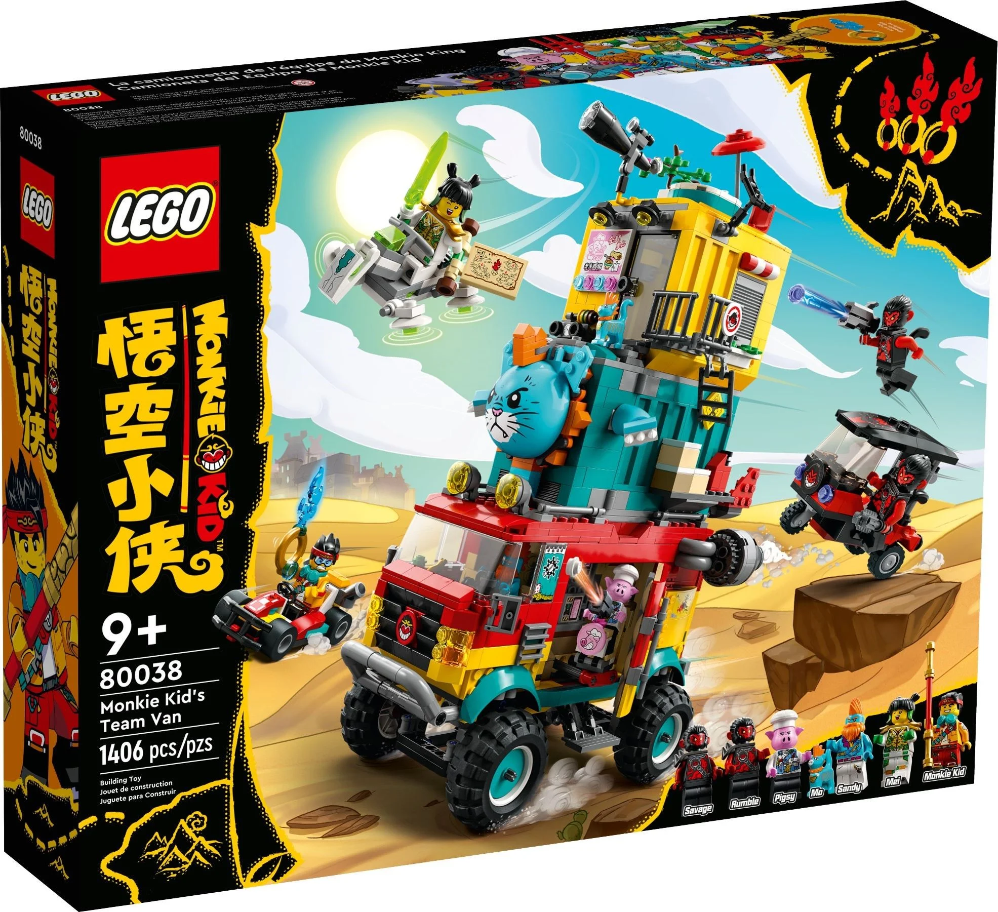 LEGO® 80038 Kid Furgonetka Ekipy Monkie Kida - zdjęcie 1