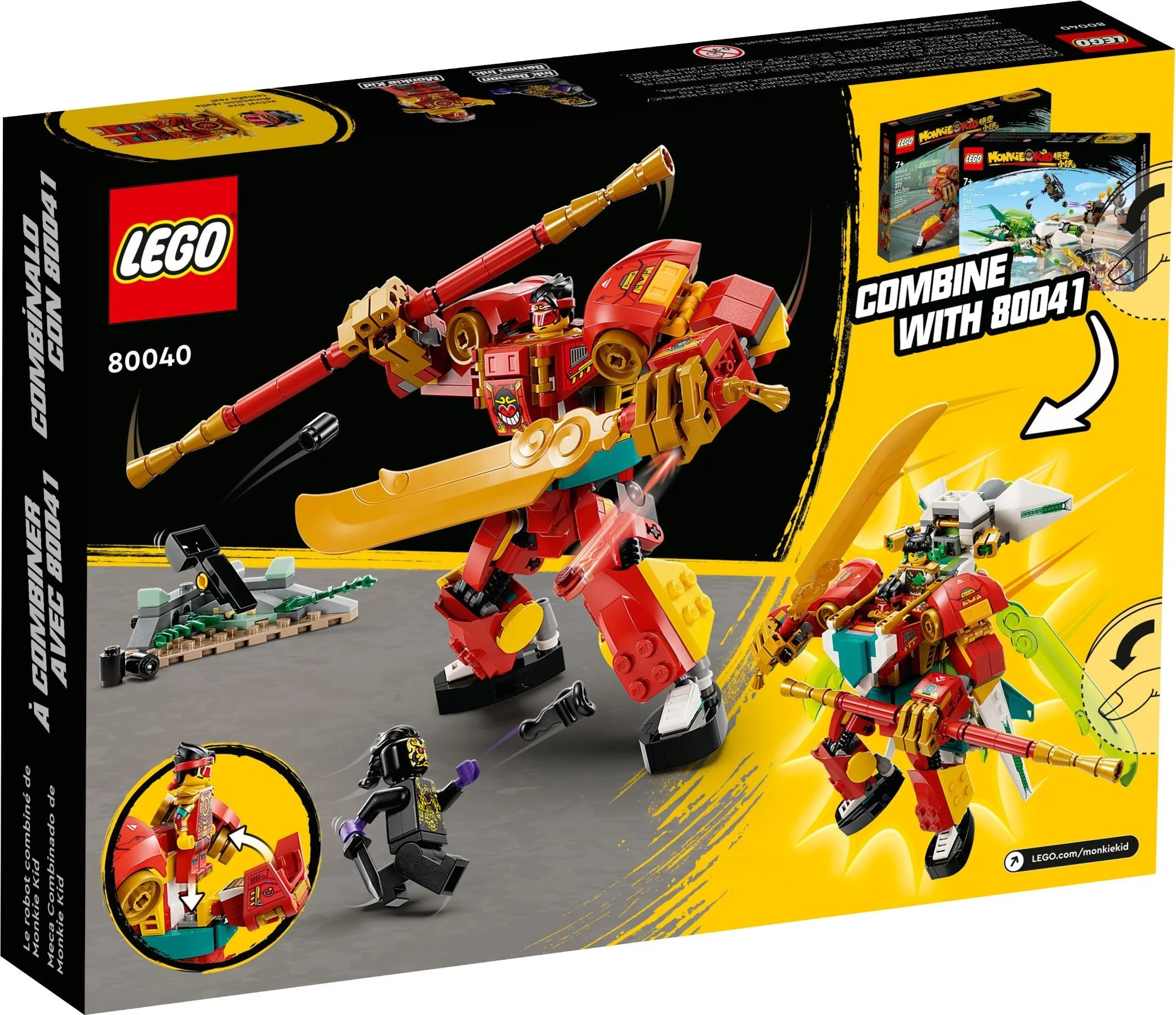 LEGO® 80040 Kid Monkie Kid w wielofunkcyjnym mechu - zdjęcie 6