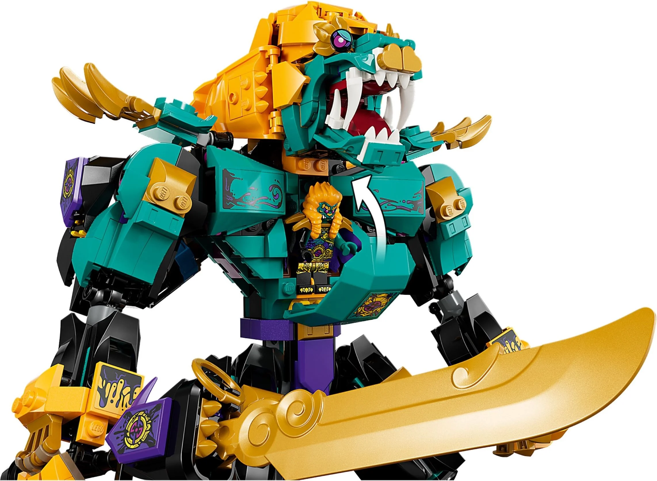 LEGO® 80048 Kid Potężny Azure Lion Ninjago święta - zdjęcie 3