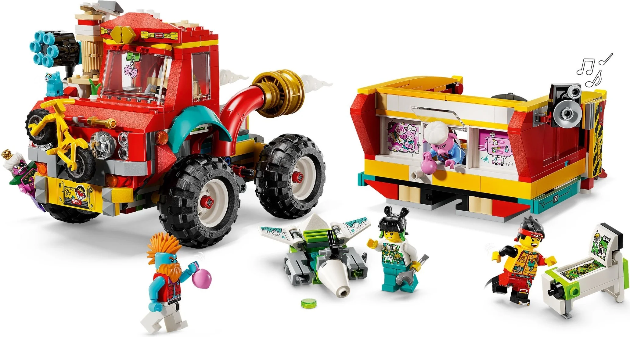 LEGO® 80055 Ciężarówka ekipy Monkie Kida - zdjęcie 2