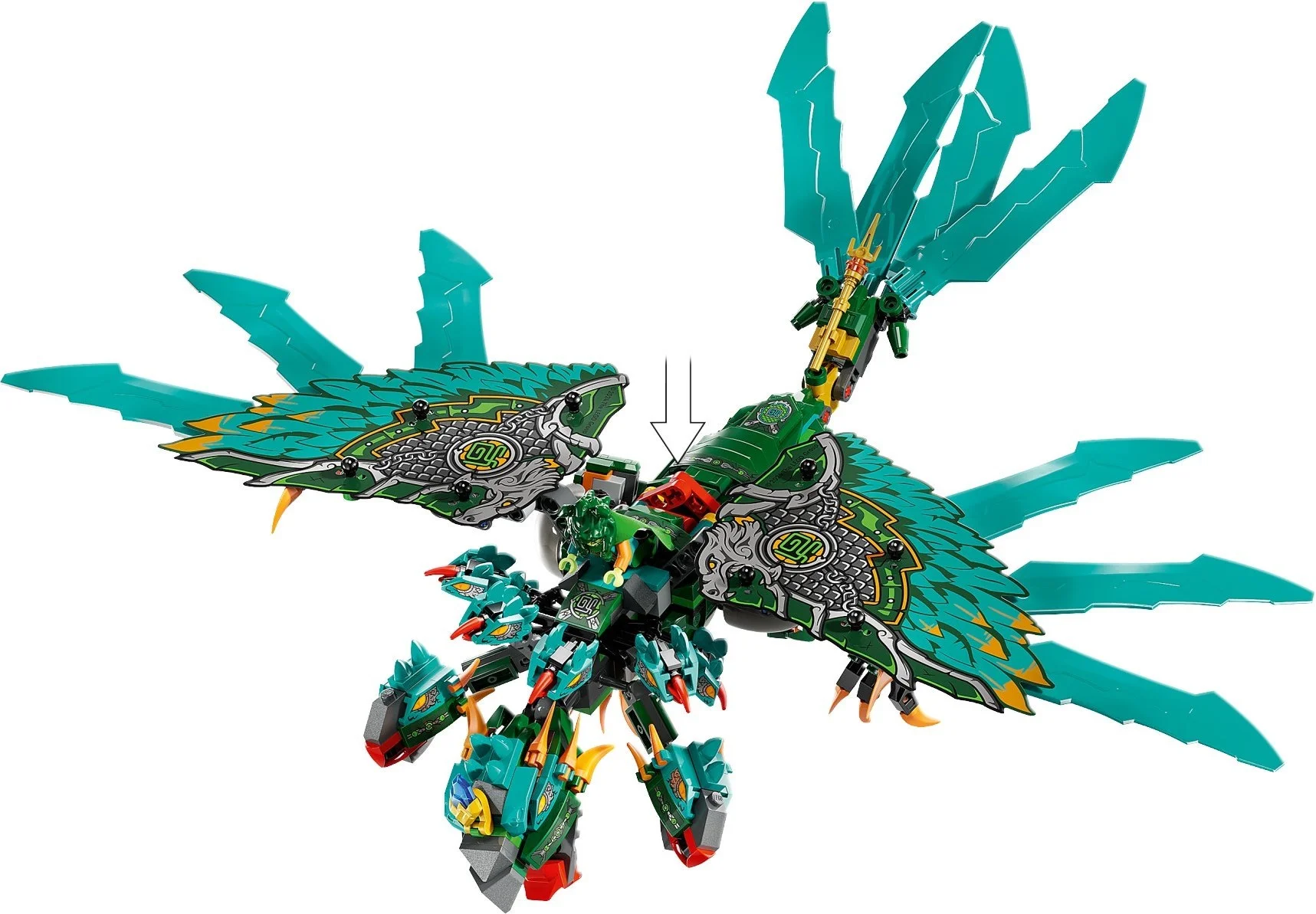 LEGO® 80056 Dziewięciogłowa bestia - zdjęcie 4