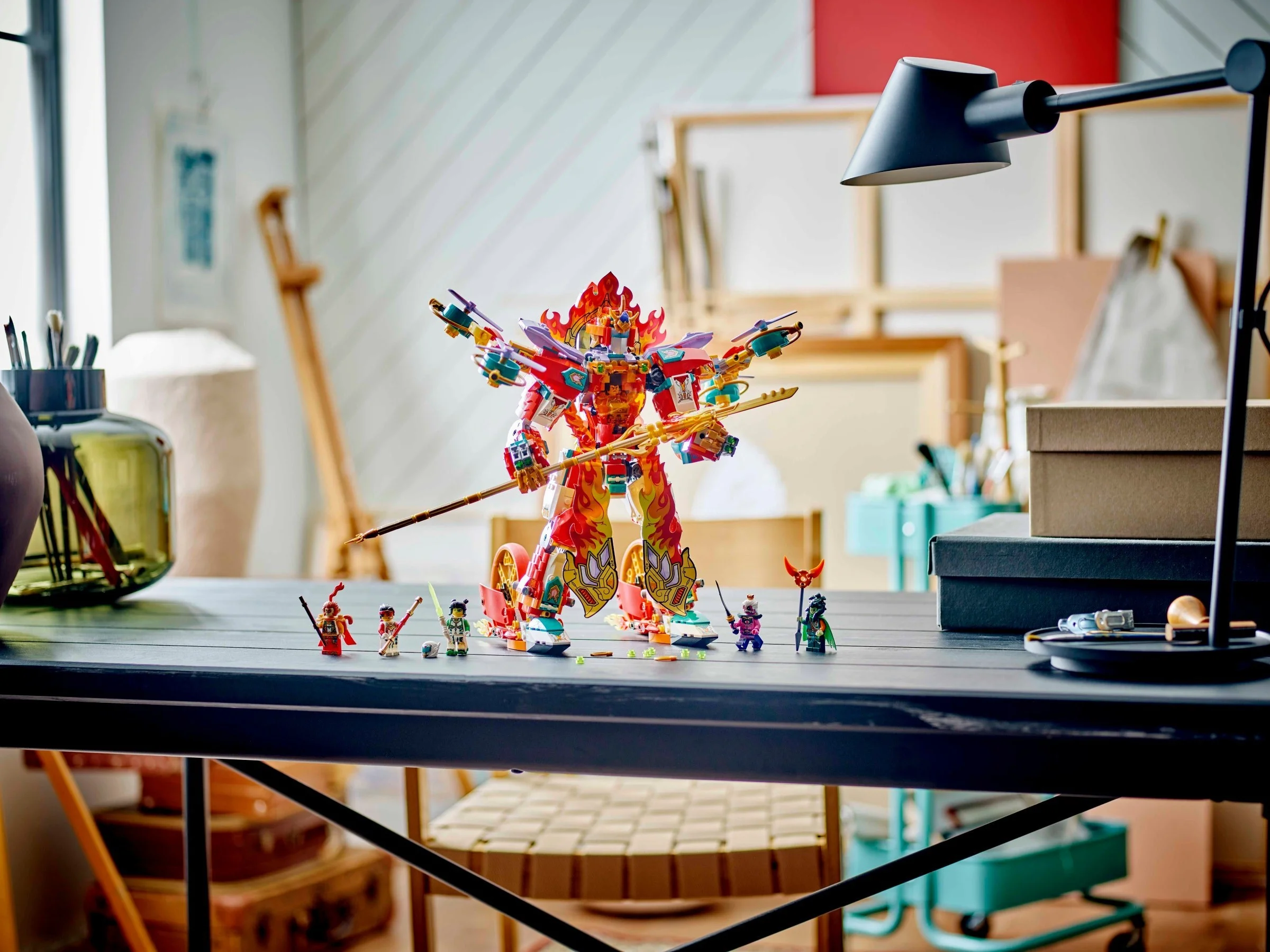 LEGO® 80057 Mech ognistego pierścienia Nezhy - zdjęcie 3