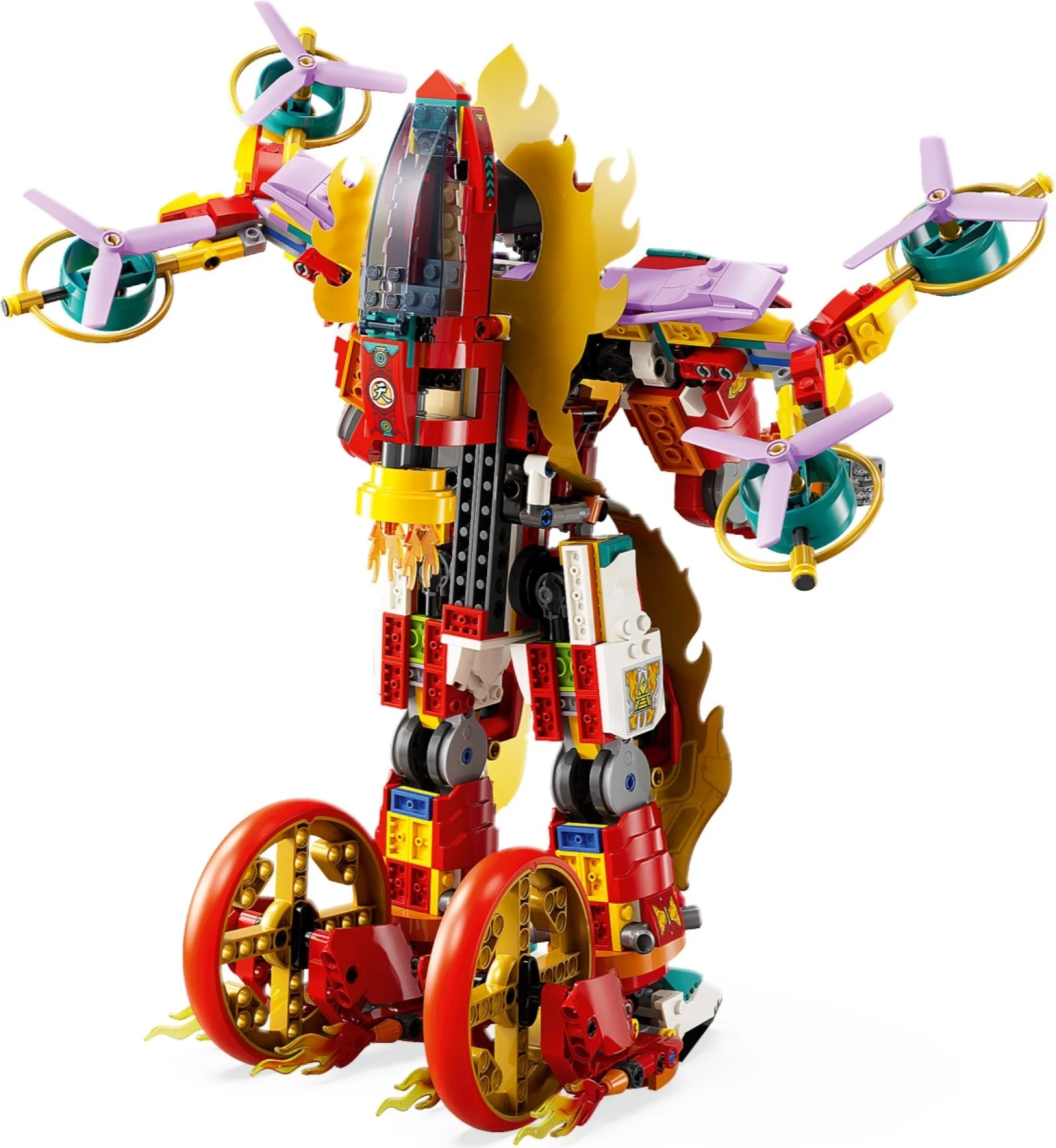 LEGO® 80057 Mech ognistego pierścienia Nezhy - zdjęcie 4