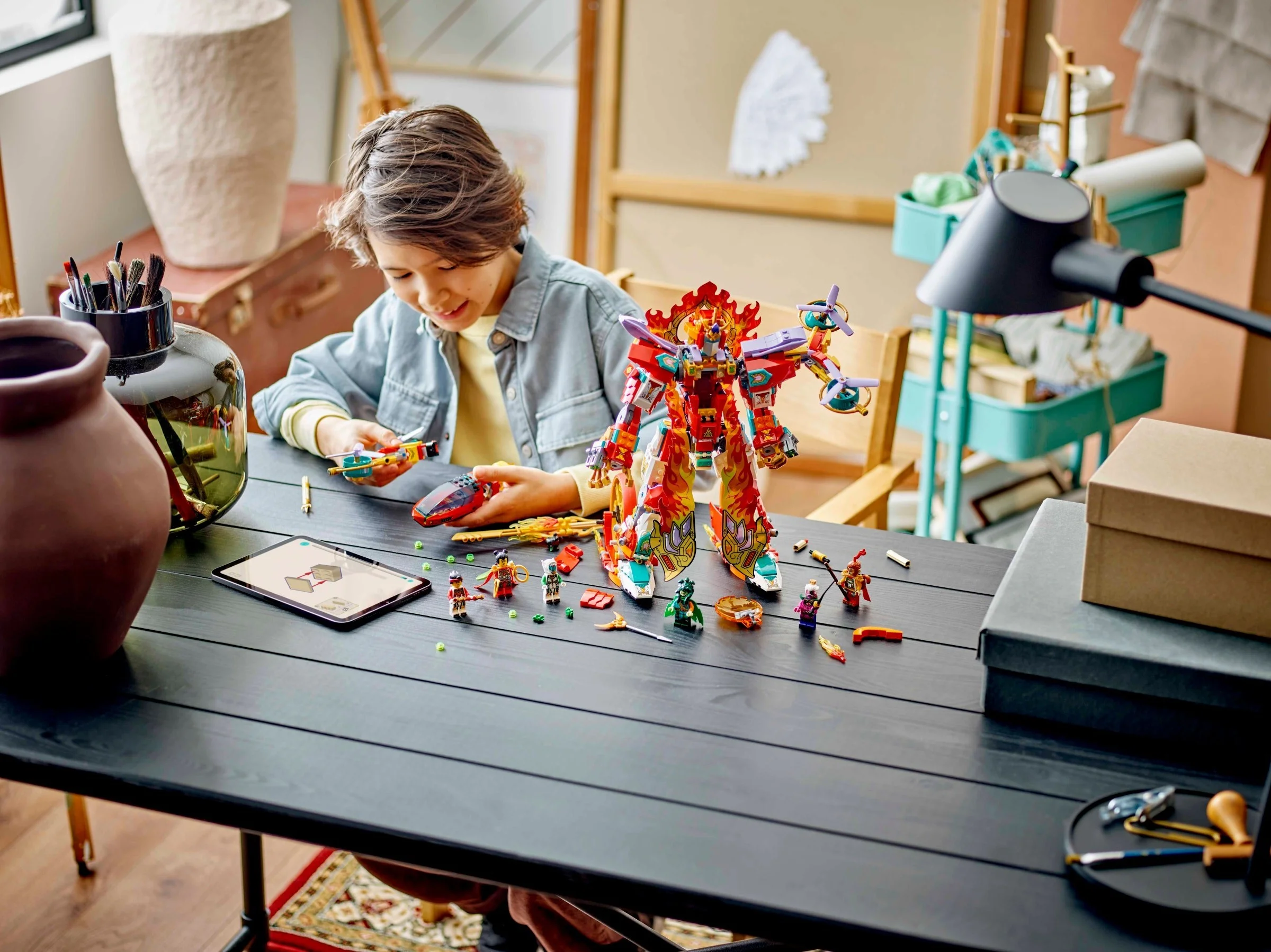 LEGO® 80057 Mech ognistego pierścienia Nezhy - zdjęcie 11