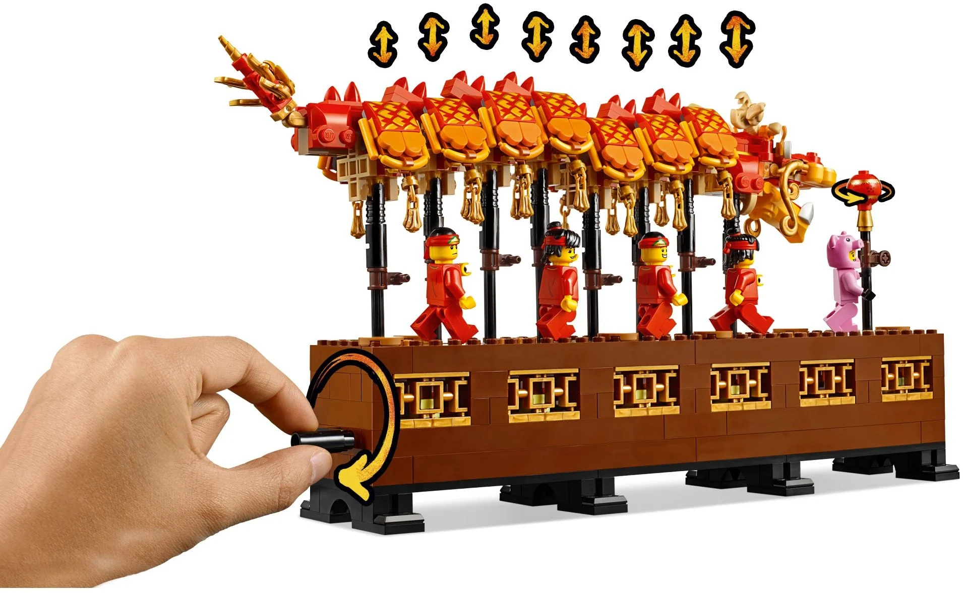 LEGO® 80102 Zestaw Dragon Dance - zdjęcie 3