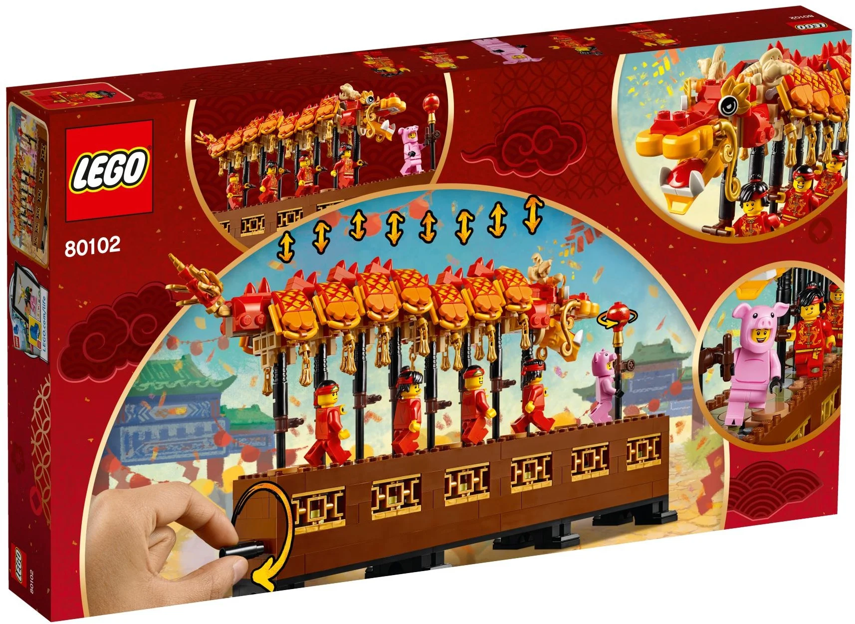 LEGO® 80102 Zestaw Dragon Dance - zdjęcie 4