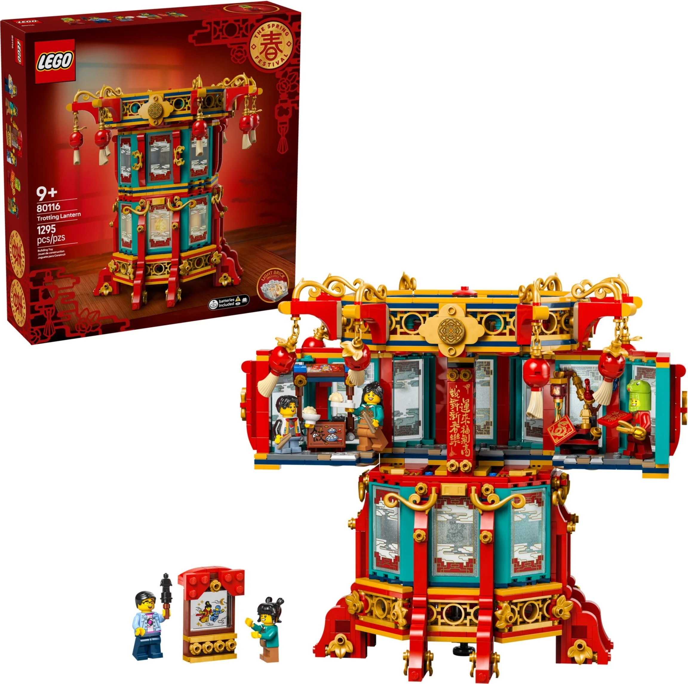 LEGO® 80116 Tradycyjna chińska lampa - zdjęcie 6