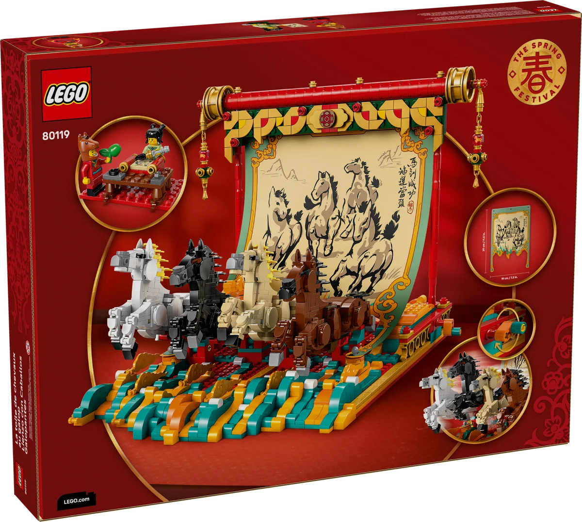 LEGO® 80119 Galloping Horse Canvas - zdjęcie 5