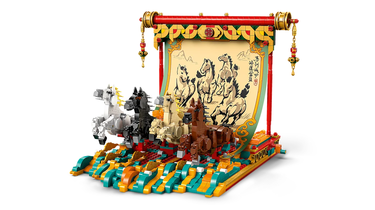 LEGO® 80119 Galloping Horse Canvas - zdjęcie 6