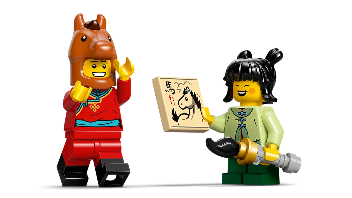 LEGO® 80119 Galloping Horse Canvas - zdjęcie 10