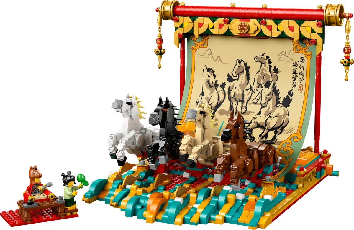 LEGO® 80119 Galloping Horse Canvas - zdjęcie 11