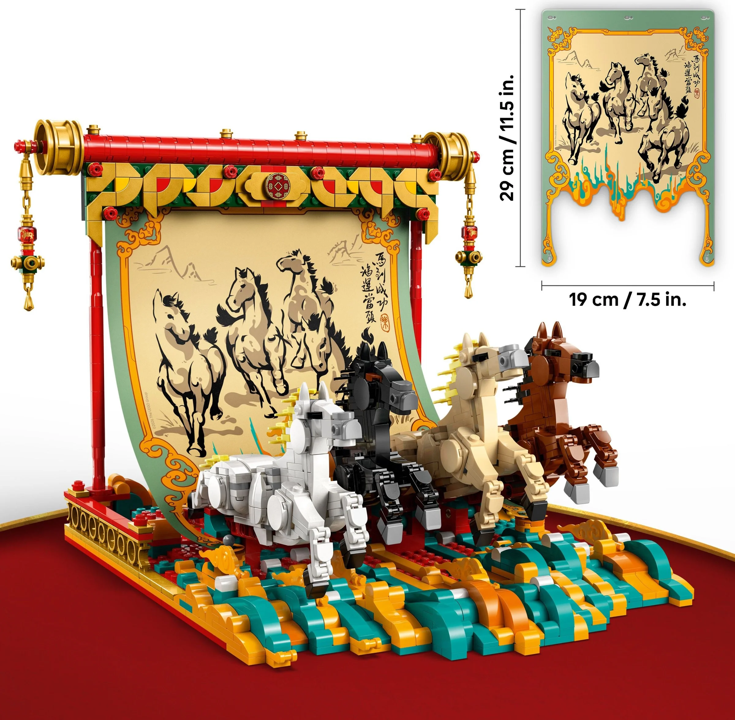 LEGO® 80119 Galloping Horse Canvas - zdjęcie 16