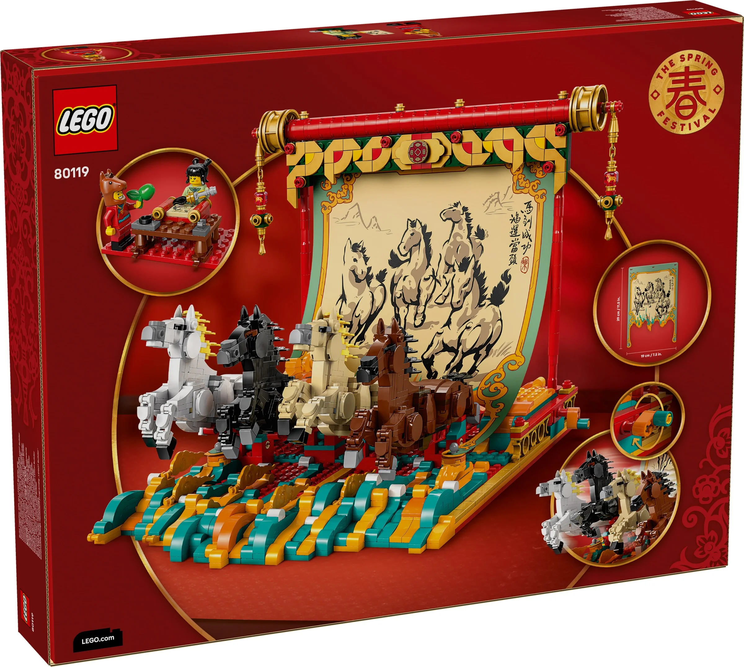 LEGO® 80119 Galloping Horse Canvas - zdjęcie 19