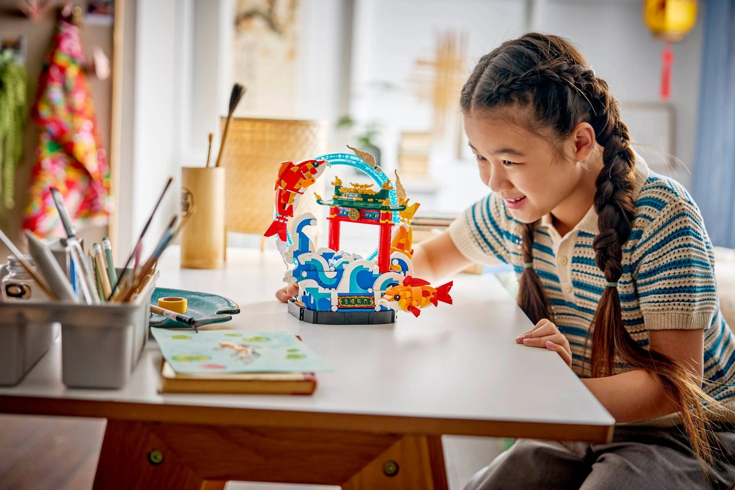 LEGO® 80120 Karp przeskakujący przez Smoczą Bramę - zdjęcie 4