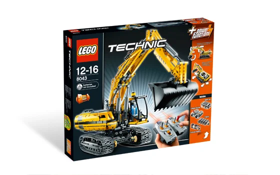 LEGO® 8043 Zmotoryzowana Koparka 2w1 Sterowana Rc - zdjęcie 12