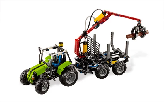 LEGO® 8049 Traktor z ładowarką kłód Nowe - zdjęcie 2