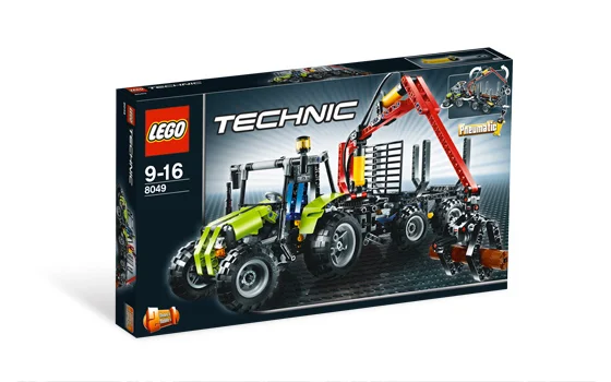 LEGO® 8049 Traktor z ładowarką kłód Nowe - zdjęcie 7