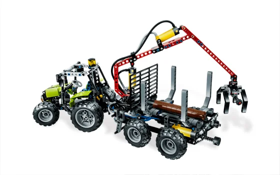 LEGO® 8049 Traktor z ładowarką kłód Nowe - zdjęcie 8