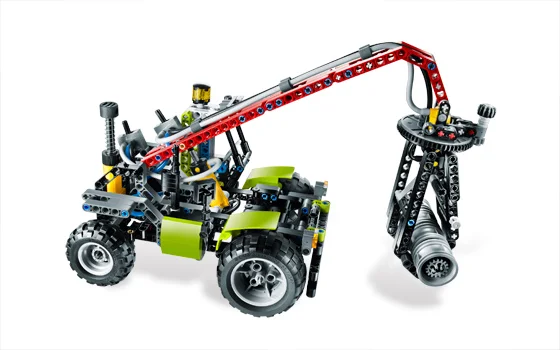 LEGO® 8049 Traktor z ładowarką kłód Nowe - zdjęcie 9