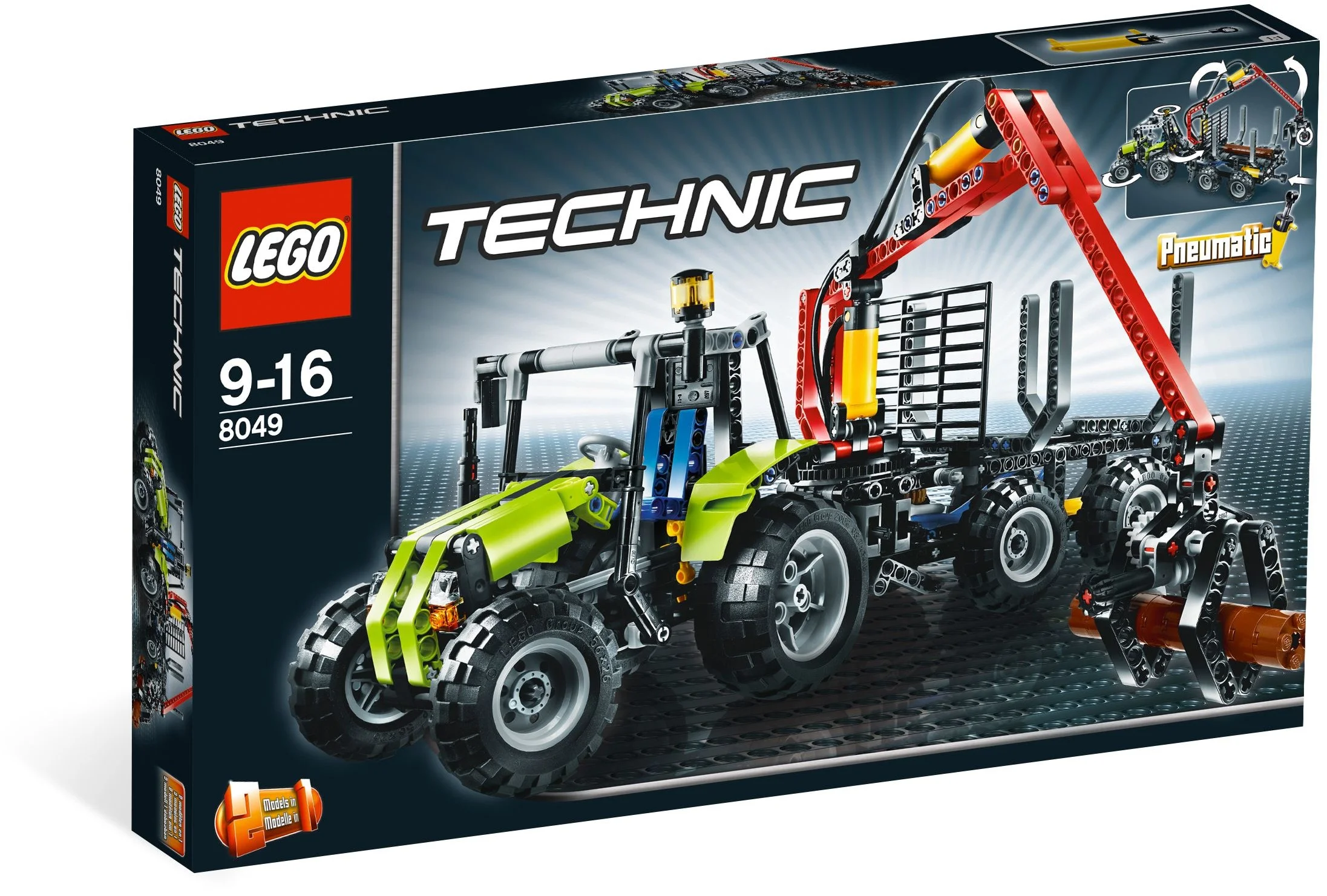 LEGO® 8049 Traktor z ładowarką kłód Nowe - zdjęcie 11