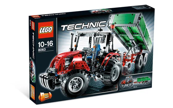 LEGO® 8063 Traktor z przyczepą - zdjęcie 4