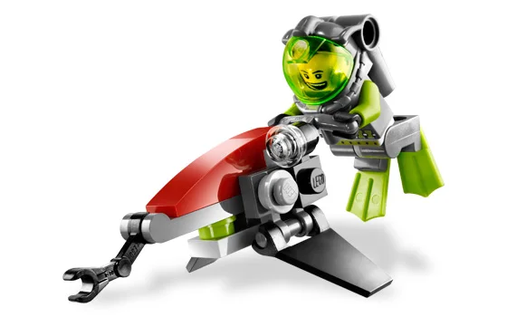 LEGO® 8072 nowy Lego Atlantis Morski odrzutowiec Misb 2010 - zdjęcie 2