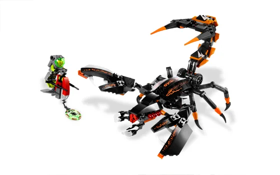 LEGO® 8076 Skorpion nurek klocki zestaw Misb 2010 - zdjęcie 2