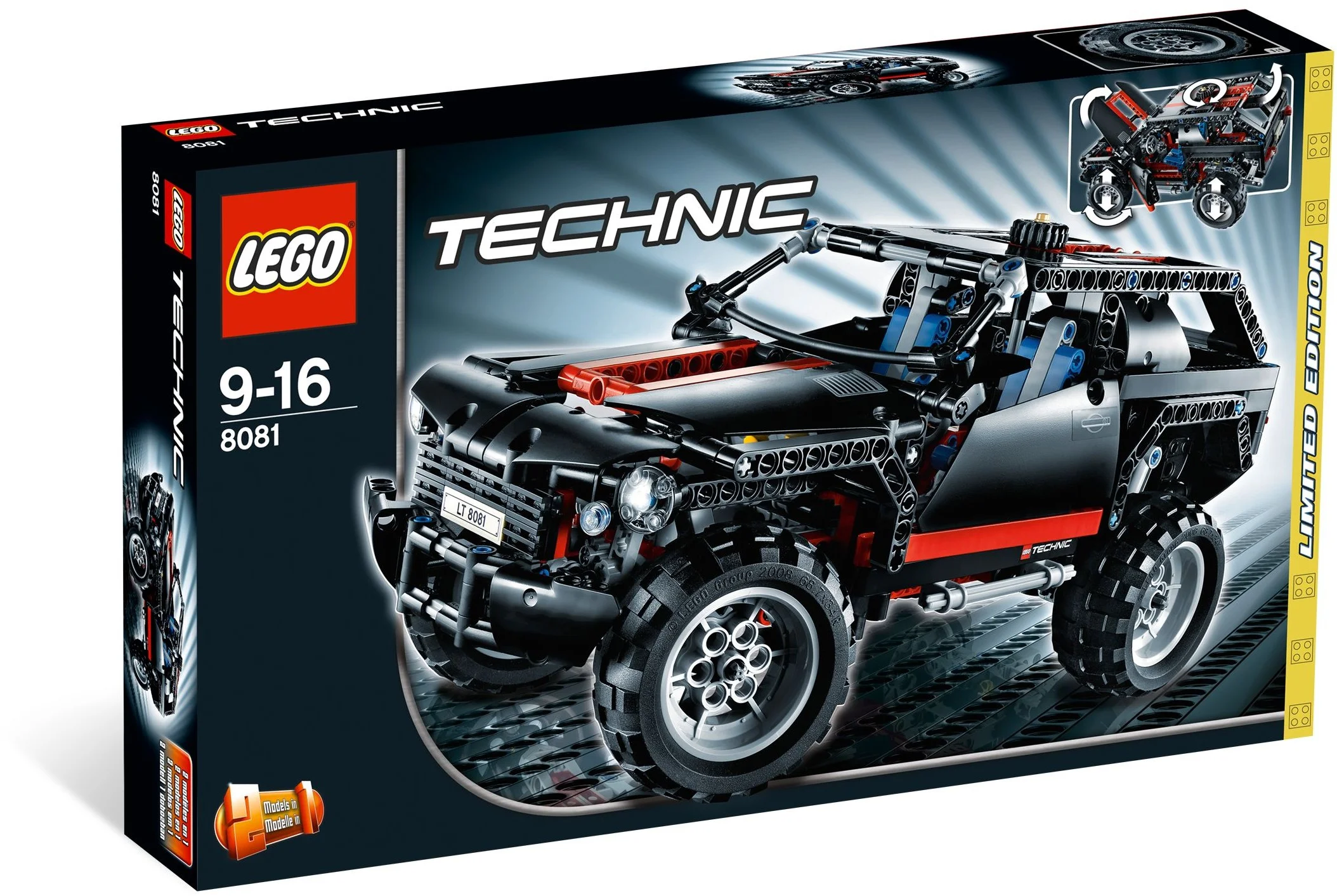LEGO® 8081 Wyścigowy Łazik Terenowy Buggy Off-road W Twoich Rękach - zdjęcie 1