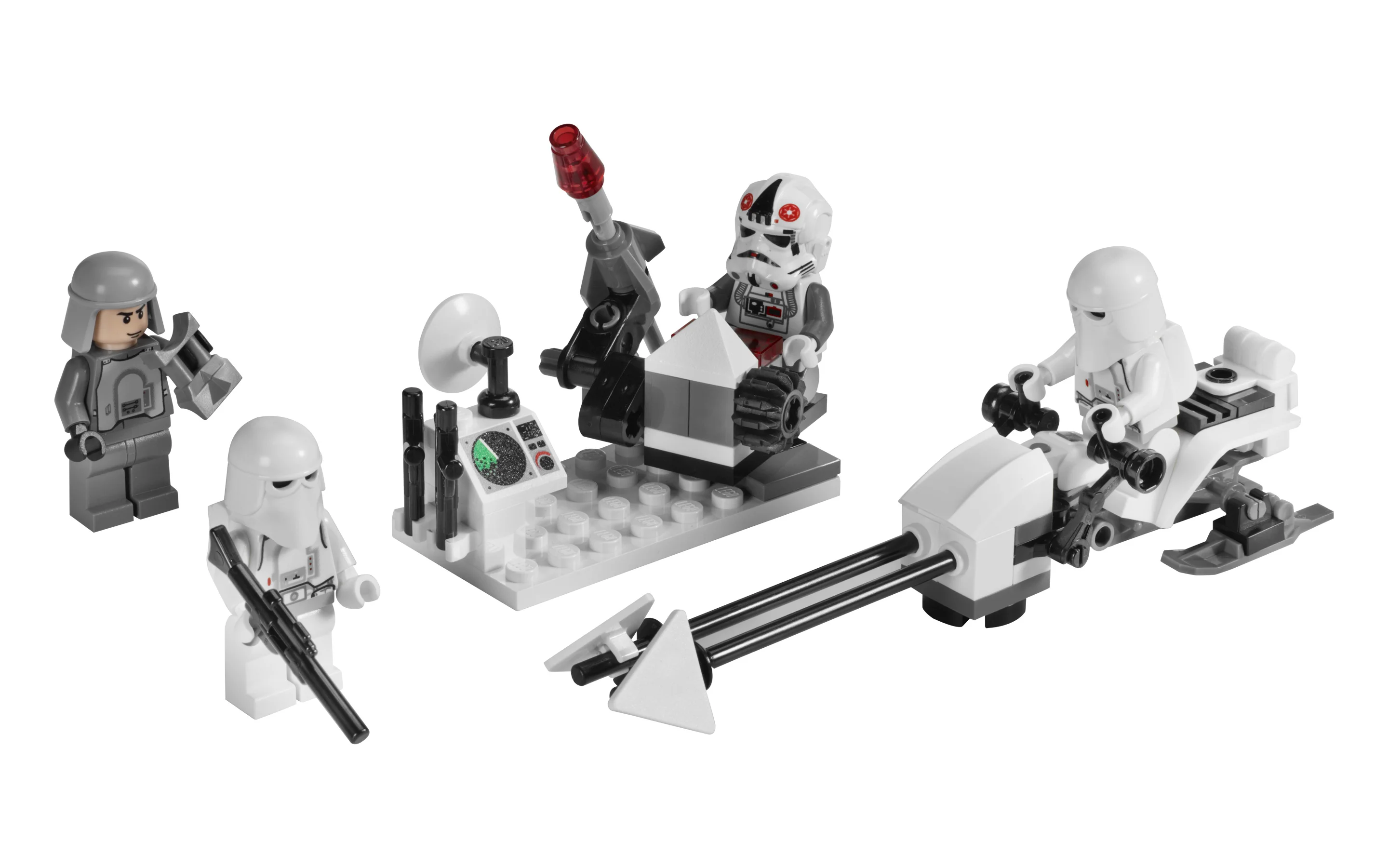 LEGO® 8084 Wars Zestaw bojowy Snowtrooper Nowe - zdjęcie 3