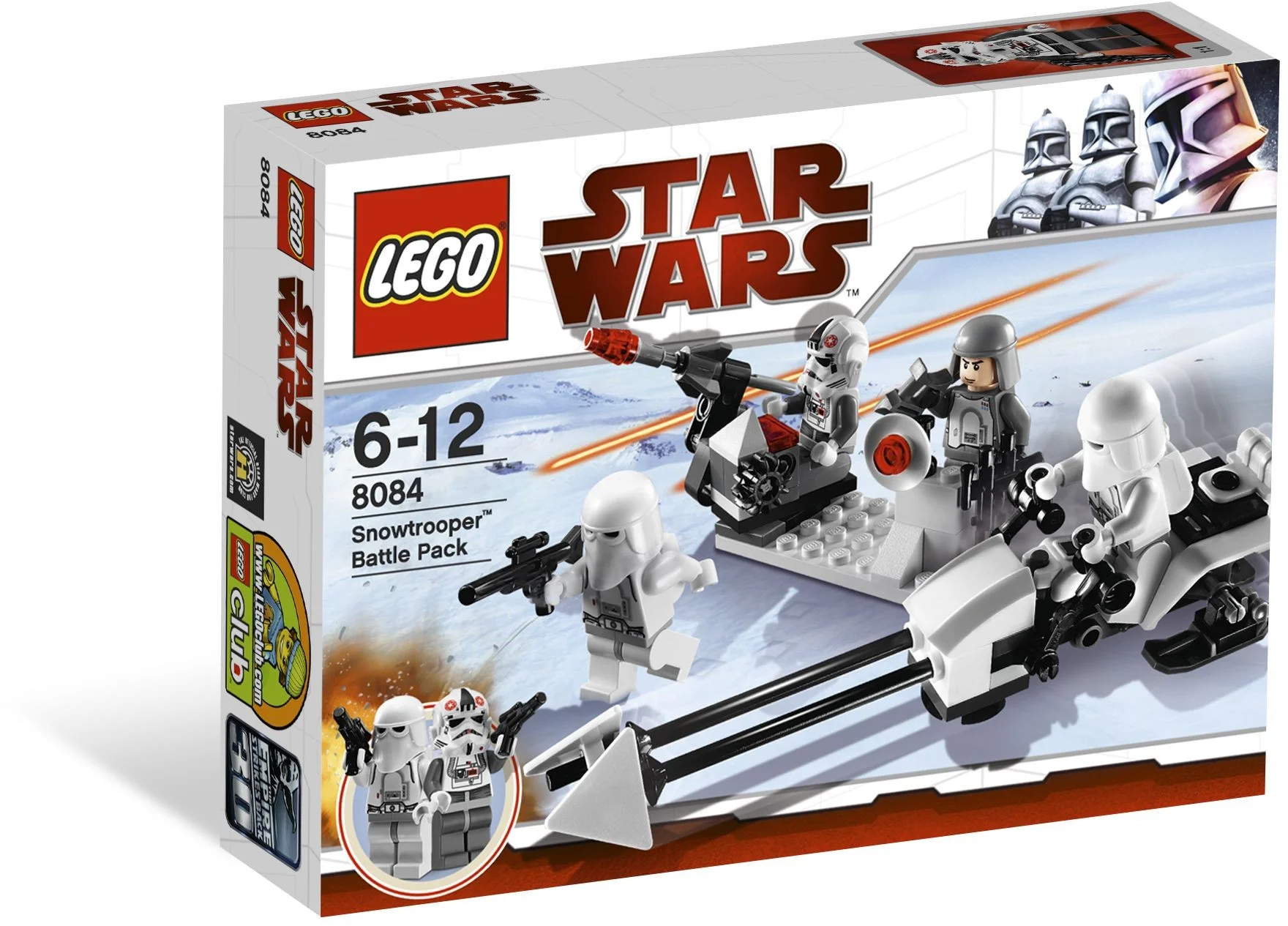 LEGO® 8084 Wars Zestaw bojowy Snowtrooper Nowe - zdjęcie 6