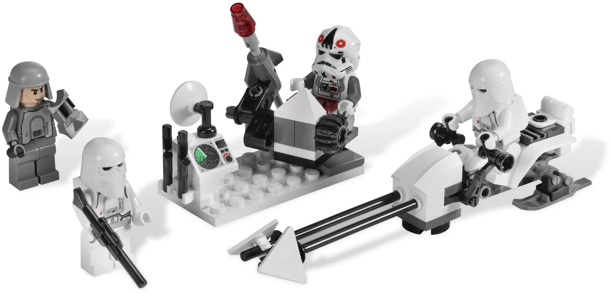 LEGO® 8084 Wars Zestaw bojowy Snowtrooper Nowe - zdjęcie 10