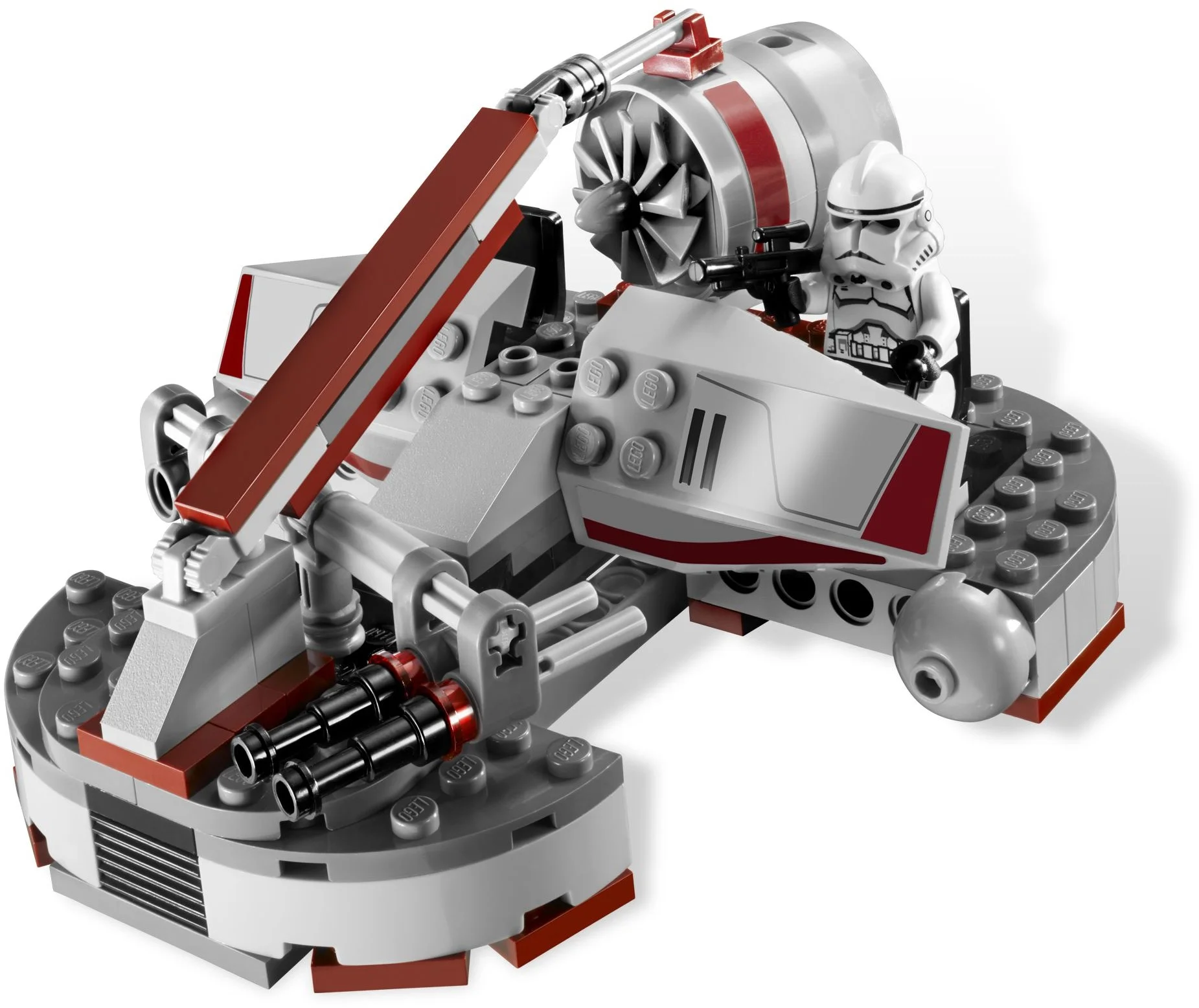 LEGO® 8091 ### Lego Star Wars Republic Swamp Speeder Jedi Barriss Offee Unikat - zdjęcie 12