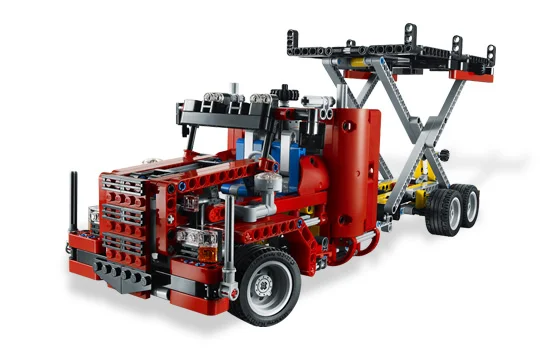 LEGO® 8109 Ciężarówka z Płaską Platformą - zdjęcie 14