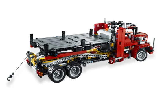 LEGO® 8109 Ciężarówka z Płaską Platformą - zdjęcie 17