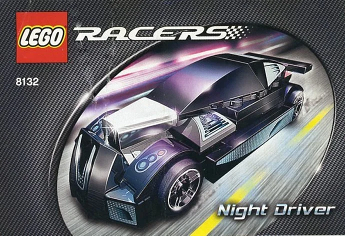 LEGO® 8132 Night Driver Unikat 2007 Rok! Nowy! - zdjęcie 1