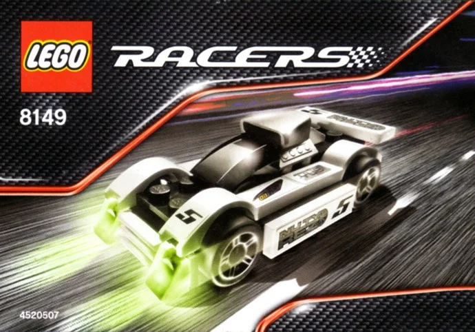 LEGO® 8149 Świecący w Ciemności Tiny Turbos Speed Champions Misb 2008 - zdjęcie 1