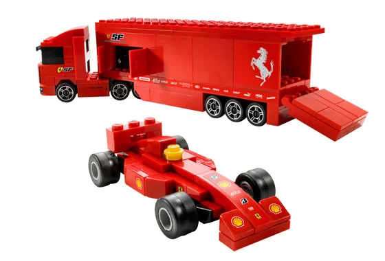LEGO® 8153 Ferrari F1 Truck Nowe - zdjęcie 3