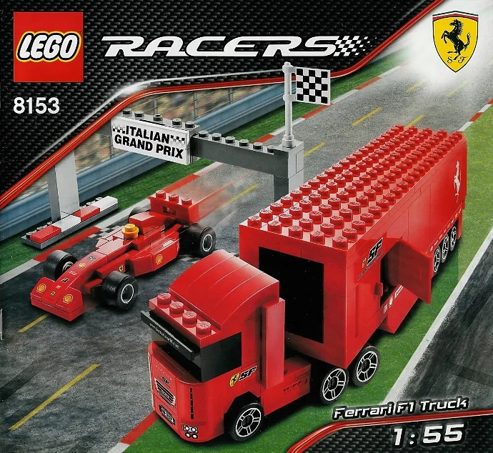 LEGO® 8153 Ferrari F1 Truck Nowe - zdjęcie 1