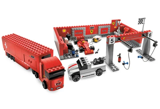 LEGO® 8155 Ferrari F1 Pit Nowe - zdjęcie 3