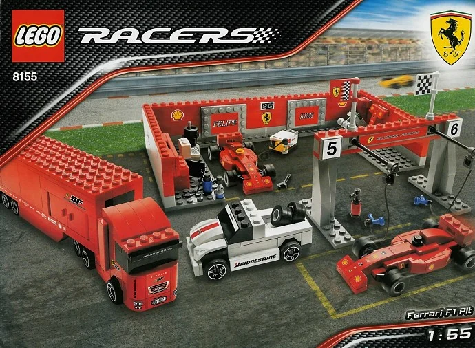 LEGO® 8155 Ferrari F1 Pit Nowe - zdjęcie 1