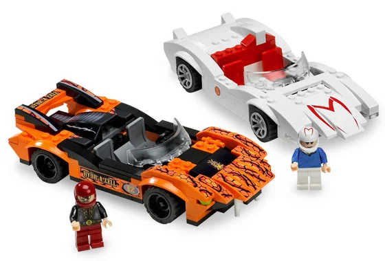 LEGO® 8158 Unikat Lego Speed Racer & Snake Oiler Racers Misb 2008 - zdjęcie 3