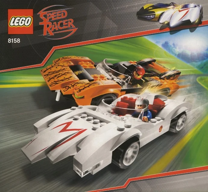 Unikat Lego Speed Racer & Snake Oiler Racers Misb 2008