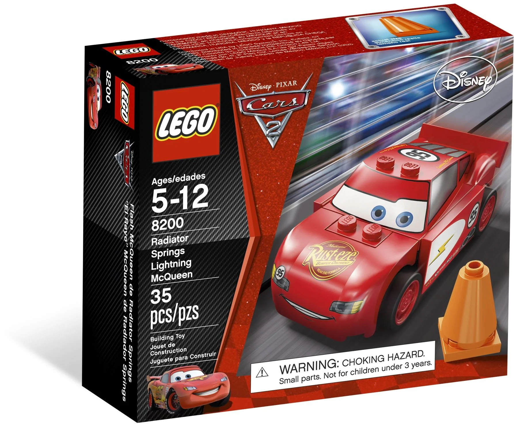 LEGO® 8200 Radiator Springs Lightning McQueen - zdjęcie 6