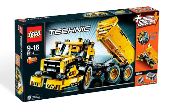 LEGO® 8264 2 w 1wywrotka Koparka Budowlana Hauler - zdjęcie 4