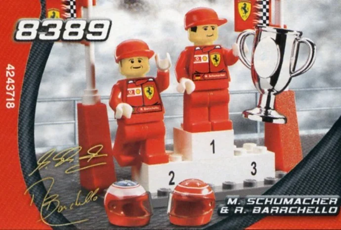 LEGO® 8389 M. Schumacher and R. Barrichello - zdjęcie 1