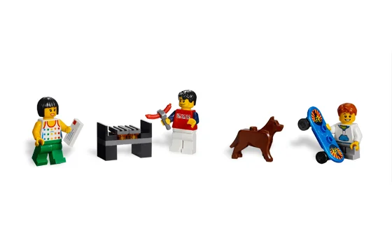 LEGO® 8403 Kamienica Dom w Mieście - zdjęcie 8